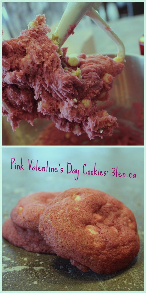 Pink Valentine's Day Cookies: 3ten.ca